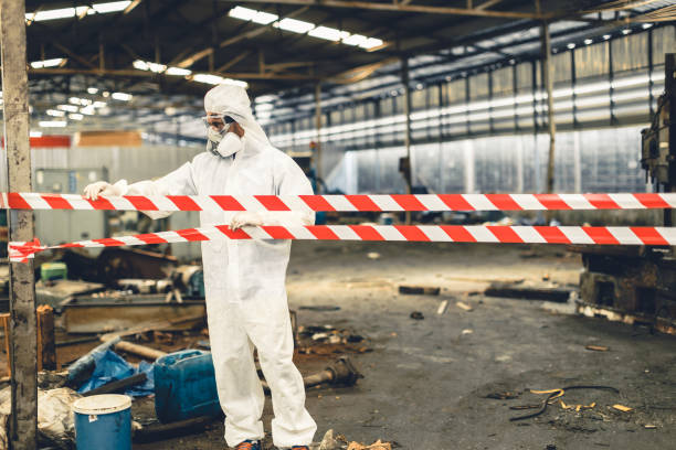 Professional Odor Removal technician working in Erie, CO